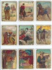 1910 Hassan T53 Cowboy Tobacco Cards Near Complete Set 41 49 Cards