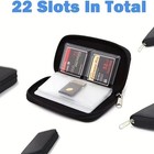 Memory Card Storage Bag 22slots Sd Cards Organiser Pouch Card Carrying Case 