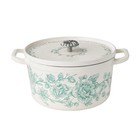 The Pioneer Woman Agatha Enameled Cast Iron 5-quart Dutch Oven  Green Floral