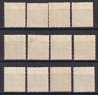 Iceland 1931 Yv 145-153 Complete Set Mlh Vf   Cat Value  900