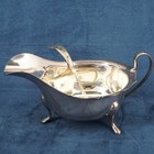 Viners Sterling Silver Gravy Boat   Ladle In Original Box  142g - Free Ship Us