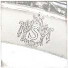 Vintage Silver Plate Platter    hotel Statler    Elegant Classic Statler Crest