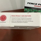 Fenpro Chain Link Fence Privacy Tape 250ft Green Lot Of 2  one Full One Partial 