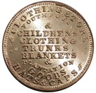  1853  New Orleans La 10kpb  r-7  N C Folger Merchant Token Rare