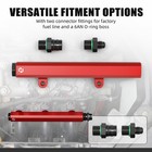 6061-t6 Billet Aluminum Fuel Rail Kit For Can-am Maverick X3 Turbo 2017-2023
