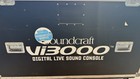 Soundcraft Vi3000 Digital Mixer 128-channel Console W  Roadcase And Cover