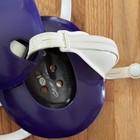 Cliff Keen Purple E58 Signature Stock Wrestling Headgear With Chin Cup E58-pr