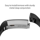 Zodaca Tpu Watch Band Compatible With Fitbit Alta alta Hr  Black