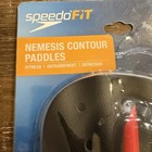 Speedo Nemesis Contour Swim Training Hand Paddles     Unisex Adult Medium