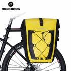 Rockbros Bike Pannier Waterproof Cycling Rear Rack Bag 27l For Grocery Touring