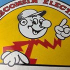 Vintage Electric Service Porcelain Sign -  Advertising Gas Station Pump Sign