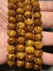 Hand-carved Yak Bone Mala   108 Beads Buddhist Prayer Necklace