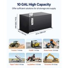 Hydraulic Reservoir Oil Tank Fuel Tank 10 Gal Steel With Filter  Tank Gauge