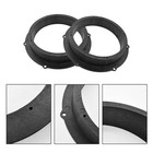 2x Black 6 5 Inch Speaker Mounting Spacer Adaptor Rings For Volkswagen Vw 1998 