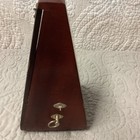 Vintage Wittner Metronome Wind Up Wood Finish Made In Germany - Working