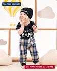 Renotemy Newborn Infant Baby Boy Clothes Outfits New To The Crew Outfits Long Pa