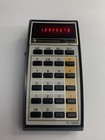 Vintage Texas Instruments Ti-1250 Calculator With Memory Red Led Display On