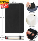 Pocket Dotted Notebook  2-pack Dot Grid Notebook  Dotted Journal With Stickers  