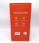 Portable Karaoke Machine W 2 Wireless Microphones Led Speaker Party