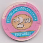 Tropworld  2 50 Chip  Atlantic City