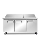 Oliver 72    Commercial Salad Mega Top Prep Refrigerator Cooler Table Sp30m