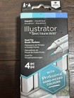 Spectrum Noir Illustrator Markers - Aquatic  pack Of 4 