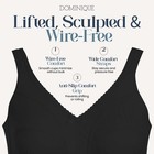 Dominique Women s Marcelle Everyday Wire Free Soft Cup Comfort Bra  34b-48dd e 