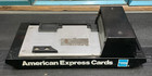 Vtg American Express Credit Card Portable Manual Imprint Machine Slider Knuckle