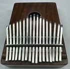 Vintage South African Kalimba  17 Key Mahogany Thumb Piano - Beginner Friendly 