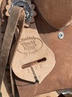 13   Royal King Boulder Two-tone Roughout Youth Western Barrel Saddle