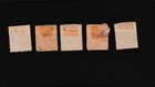 1933 Bahrain Overprint On India George V Rare 5 Stamps 