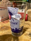 Budweiser Notorious B i g  Biggie Smalls Beer Glass-  Limited Edition