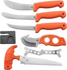 Miyake 9-pcs Deer Hunting Knife Set     Skinning  Butcher   Bone Tools