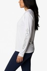 Columbia Women   s Long Sleeve Sun Tee  Size Large  White  Omni-shade 50 Upf Rated