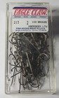 100 Eagle Claw Aberdeen Hooks 213  2 Popular For Creating Snell And Harness Rigs