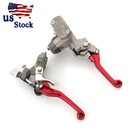 For Crf150 250r Crf450r 2007-2012 Brake Clutch Perch Master Cylinder Levers Usa