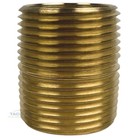 Brass Close Pipe Nipple Fitting 1  Mnpt X 1  Npt Male Adapter Connector