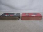 Vintage 2 Decks Deluxe Playing Cards By The United States Playing Card Company