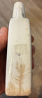 5 5  White blue Airline Porcelain Lufthansa Bottle  Frankfort-accra  No Comp