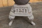 Antique Original Spark Cast Iron Pot Belly Stove Salesman   s Sample