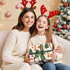  Dog Christmas Wrapping Paper Roll - Mini Roll - 17 Christmas Dachshund   Tree