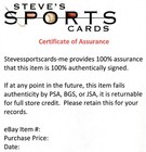 Ron Locke New York Mets  64 Signed Index Card W  Coa  Top Loader
