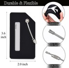 6 7 Pack Silicone Luggage Tag Baggage Handbag Travel Suitcase Tags With Name Id