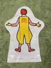 Vintage Mcdonald s 1976 Ronald Mcdonald Hand Puppet  Plastic  9   