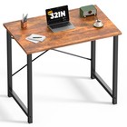 Laptop Computer Desk With Storage Bag   hook Home Office Desk Writing Table