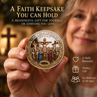 Two Sides  One Promise     Crucifixion   Resurrection Commemorative Coin