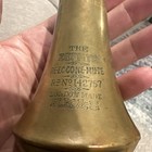 Antique Brass Zephyr Trumpet Mute London Made H k s