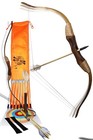 Fsff Enhanced Wooden Bow And Arrow Set 33 Piece-2 Bows 2 Quivers 16 Arrows 10   