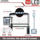 5 Gallon  19 L  Led Aquarium Kit     Ideal For Beginner Aquarists And New Fish-kee