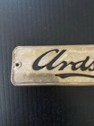 Antique Ardsley Brass Script Plate 1900s Touring Car Oem Nameplate Yonkers Ny
